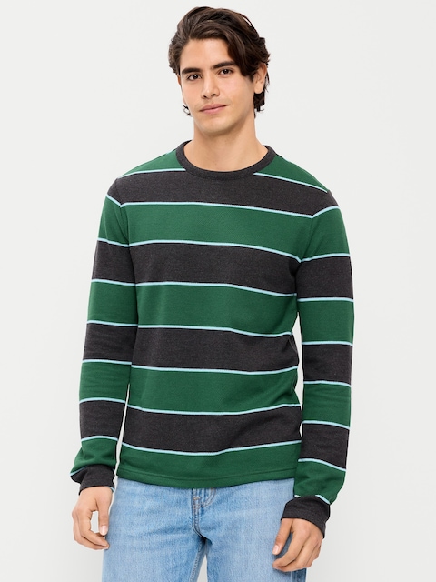 Long-Sleeve Striped T-Shirt
