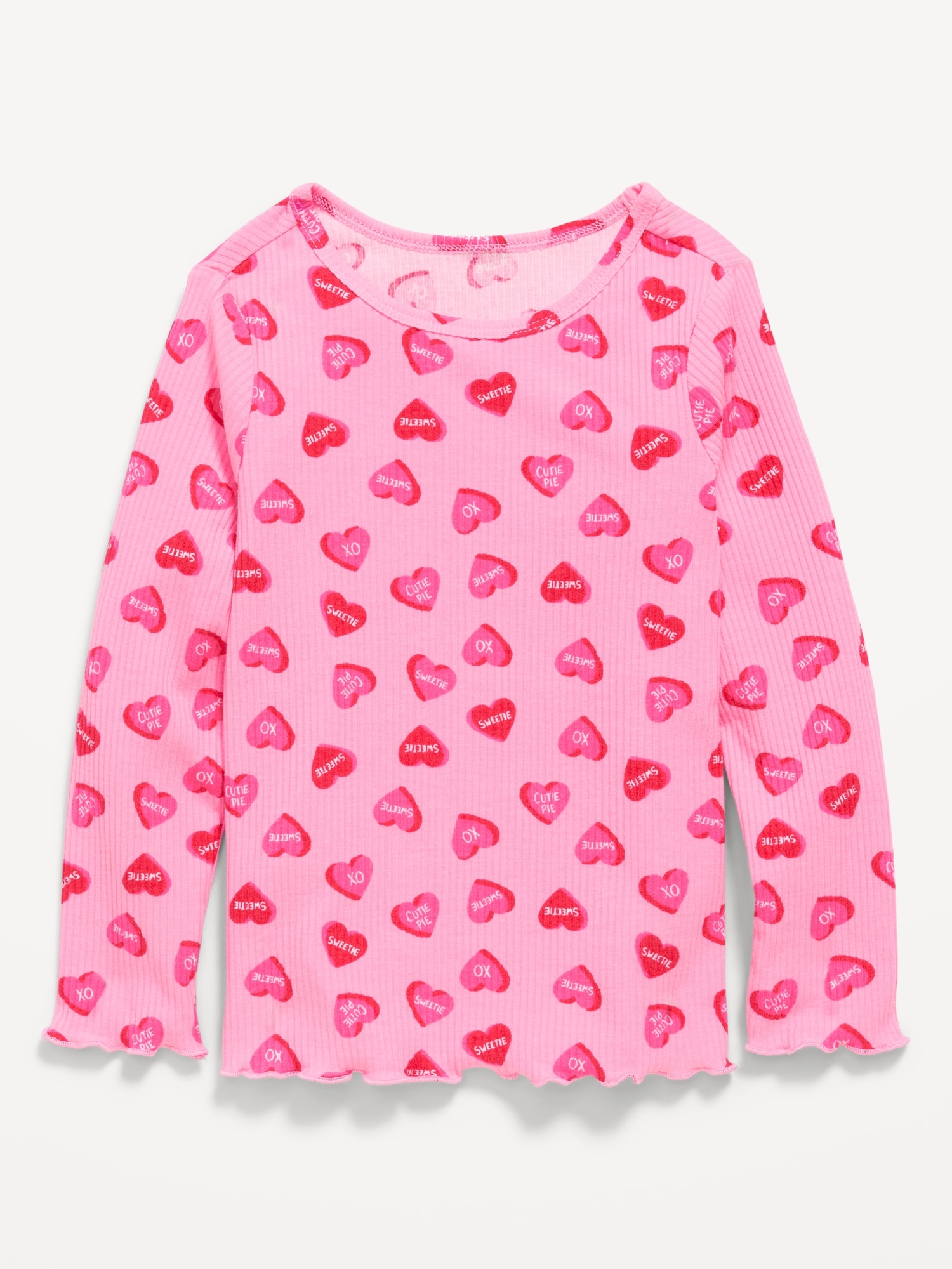 Printed Long-Sleeve T-Shirt for Toddler Girls