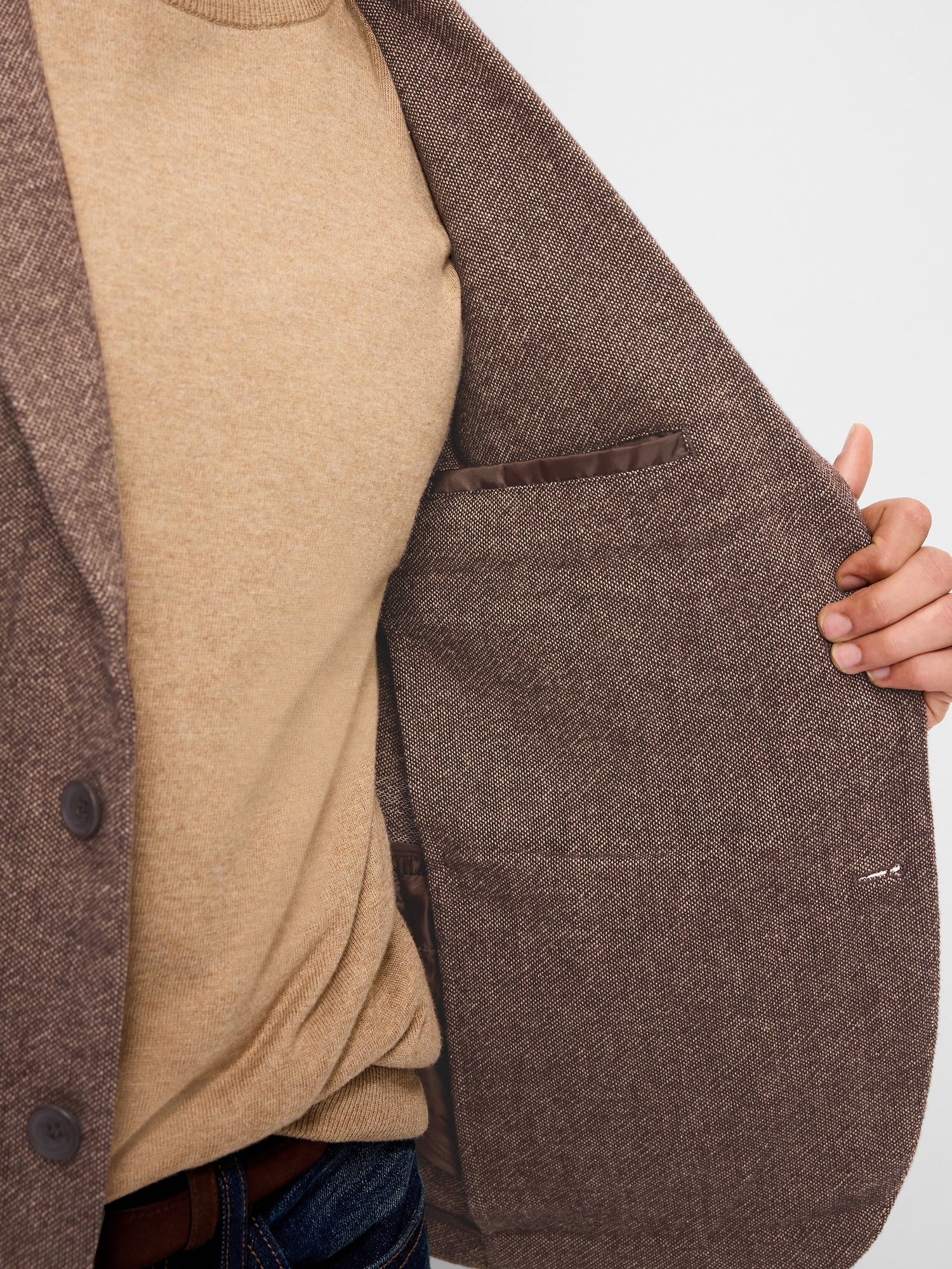 Wool-Blend Blazer | Old Navy