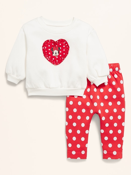 Image number 2 showing, Old Navy x Disney Minnie Mouse Sweatshirt and Sweatpants Set for Baby