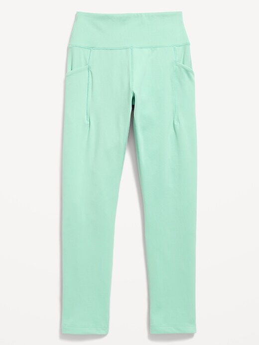 Image number 1 showing, High-Waisted StudioSmooth 7/8 Leggings for Girls