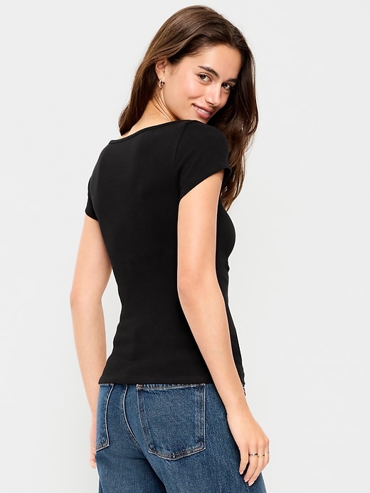 Image number 2 showing, Snug Boatneck T-Shirt