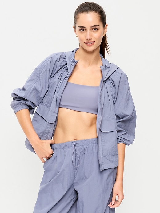 Image number 1 showing, Full-Zip Windbreaker