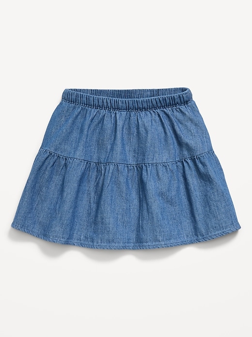 Image number 1 showing, Jean Skort for Toddler Girls