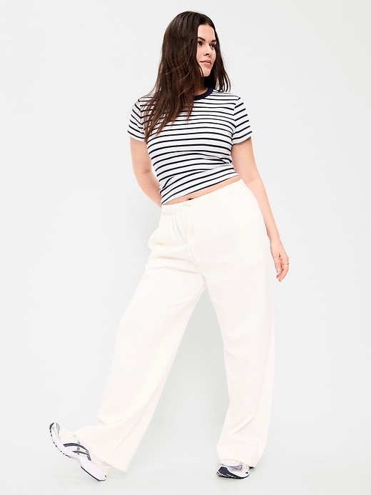 Image number 3 showing, Snug Crew-Neck Ribbed T-Shirt