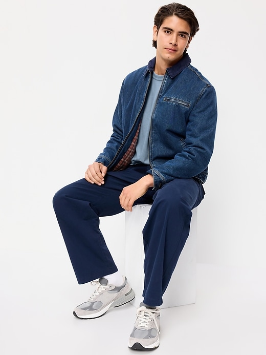 Image number 3 showing, Garment-Dyed Heavyweight Cropped T-Shirt