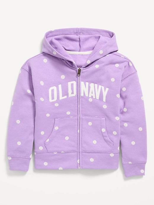 Image number 1 showing, Logo-Graphic Zip Hoodie for Girls
