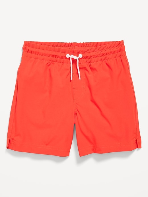Image number 1 showing, Printed Swim Trunks for Boys