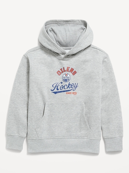 Image number 1 showing, NHL Graphic Gender-Neutral Hoodie for Kids