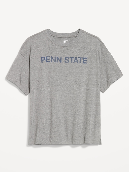 Image number 1 showing, College Crew-Neck T-Shirt for Women