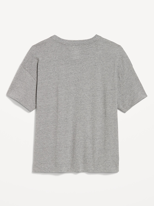 Image number 2 showing, College Crew-Neck T-Shirt for Women