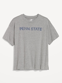 College Crew-Neck T-Shirt for Women