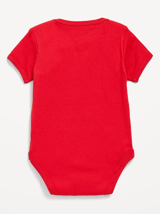 Image number 3 showing, College Graphic Bodysuit for Baby