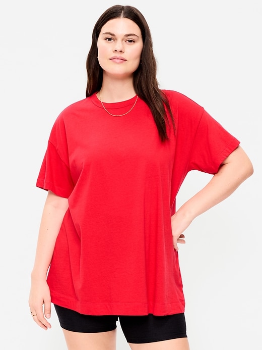 Image number 5 showing, Oversized EveryWear Tunic T-Shirt
