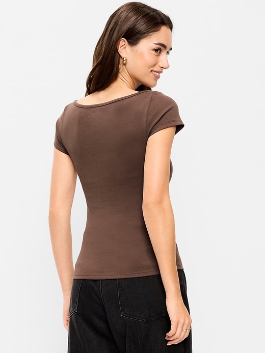 Image number 2 showing, Snug Boatneck T-Shirt