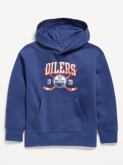 Image number 1 showing, NHL Graphic Gender-Neutral Hoodie for Kids
