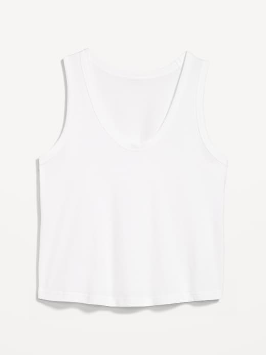 Image number 4 showing, Relaxed Scoop-Neck Tank Top