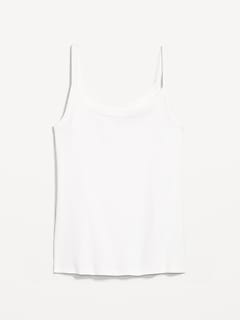 Rib-Knit Cami Tank Top