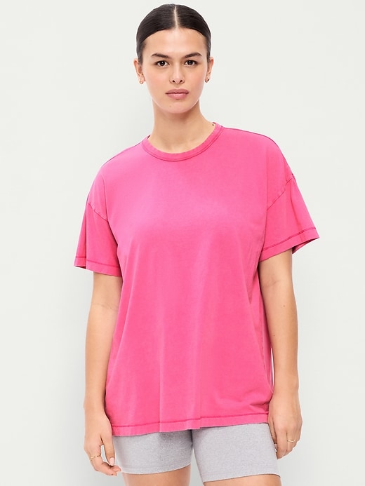 Image number 5 showing, Oversized EveryWear Tunic T-Shirt