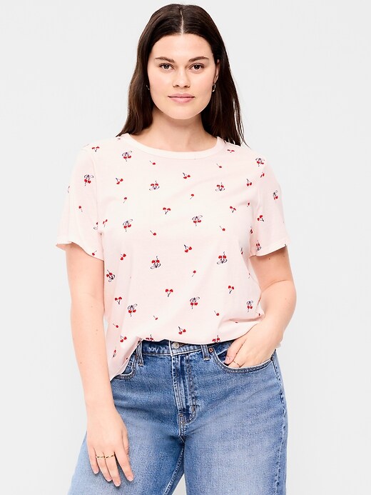 Image number 5 showing, EveryWear Crew-Neck Printed T-Shirt