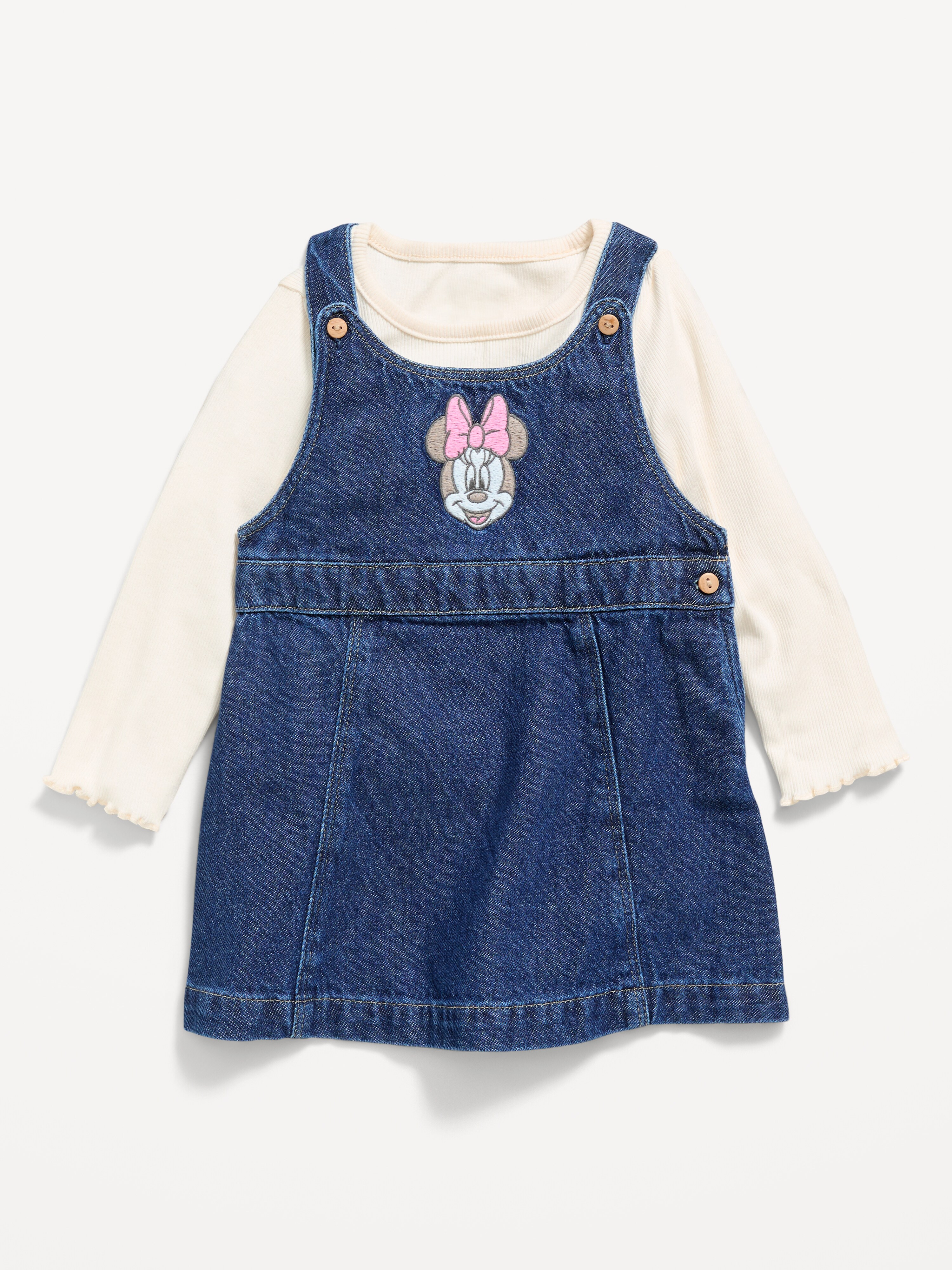 Disney© Long-Sleeve T-Shirt and Dress Set for Baby
