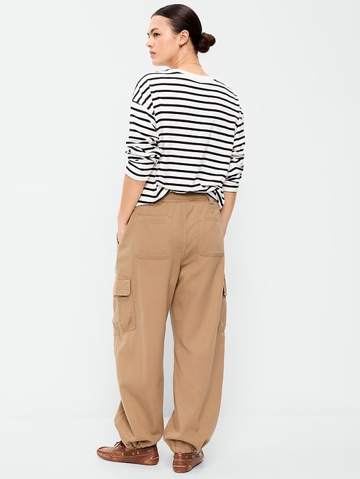 Image number 6 showing, Twill Barrel Cargo Pants