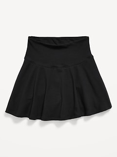 High-Waisted Performance Skort for Girls