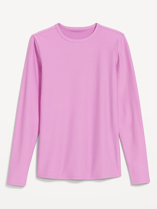 Image number 4 showing, Long-Sleeve Matte Rashguard Swim Top