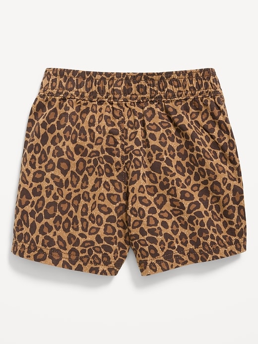 Image number 2 showing, Pull-On Twill Shorts for Toddler Girls