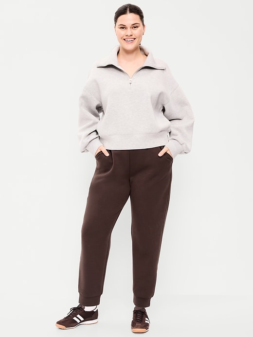 Image number 5 showing, High-Waisted Bounce Fleece Jogger Sweatpants