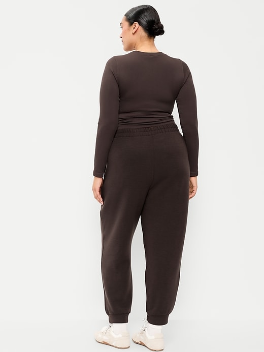 Image number 8 showing, High-Waisted Bounce Fleece Jogger Sweatpants