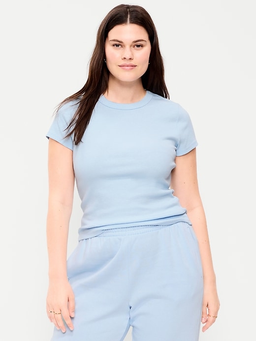 Image number 5 showing, Snug Crop T-Shirt