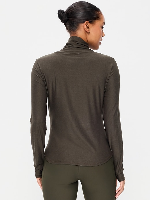Image number 2 showing, CloudMotion Funnel Neck Top