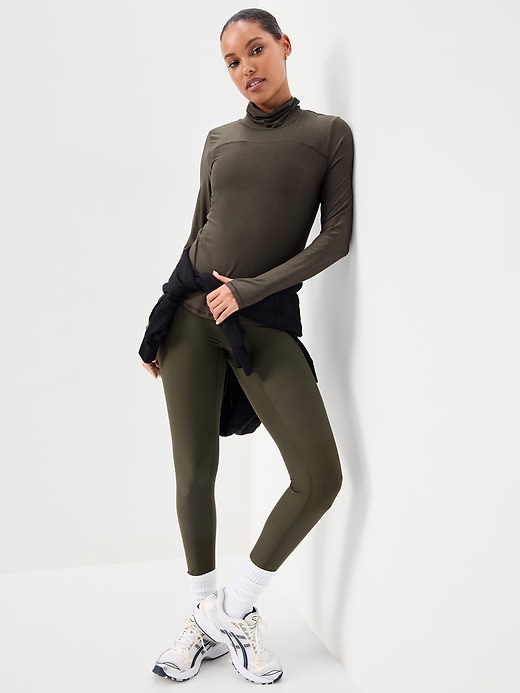 Image number 3 showing, CloudMotion Funnel Neck Top