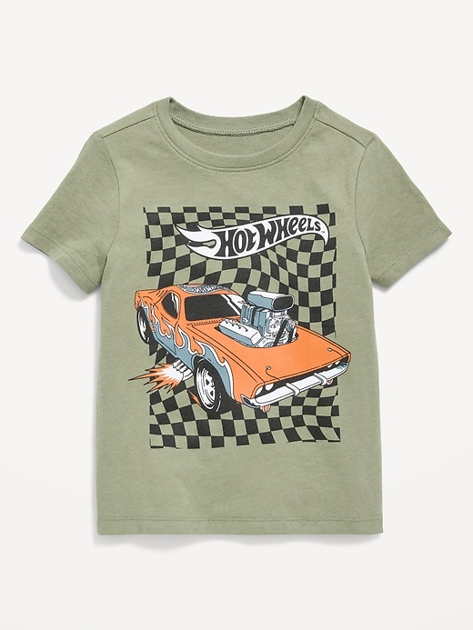 Image number 1 showing, Hot Wheels™ Unisex Graphic T-Shirt for Toddler