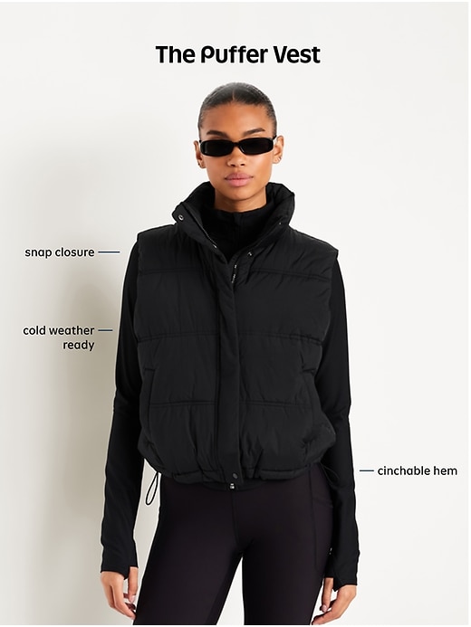 Image number 7 showing, Water-Resistant Puffer Vest