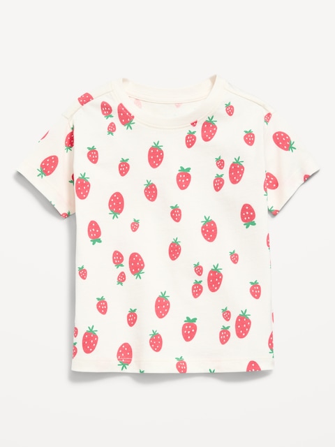Printed Short-Sleeve T-Shirt for Toddler Girls
