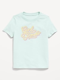 Image number 1 showing, Short-Sleeve Graphic T-Shirt for Toddler Girls