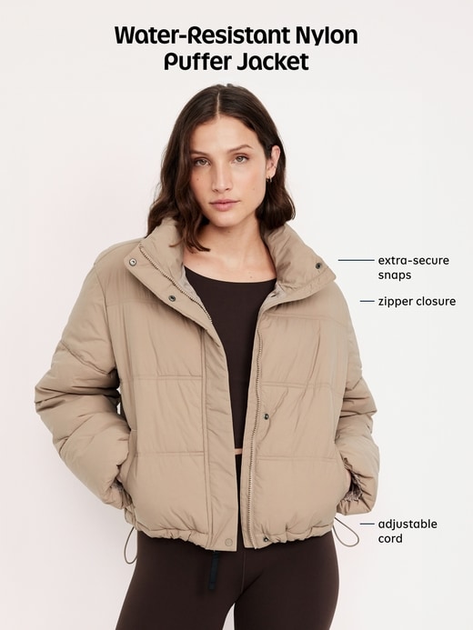 Image number 7 showing, Water-Resistant Printed Puffer Jacket