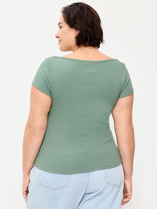 Image number 5 showing, Snug Boatneck T-Shirt