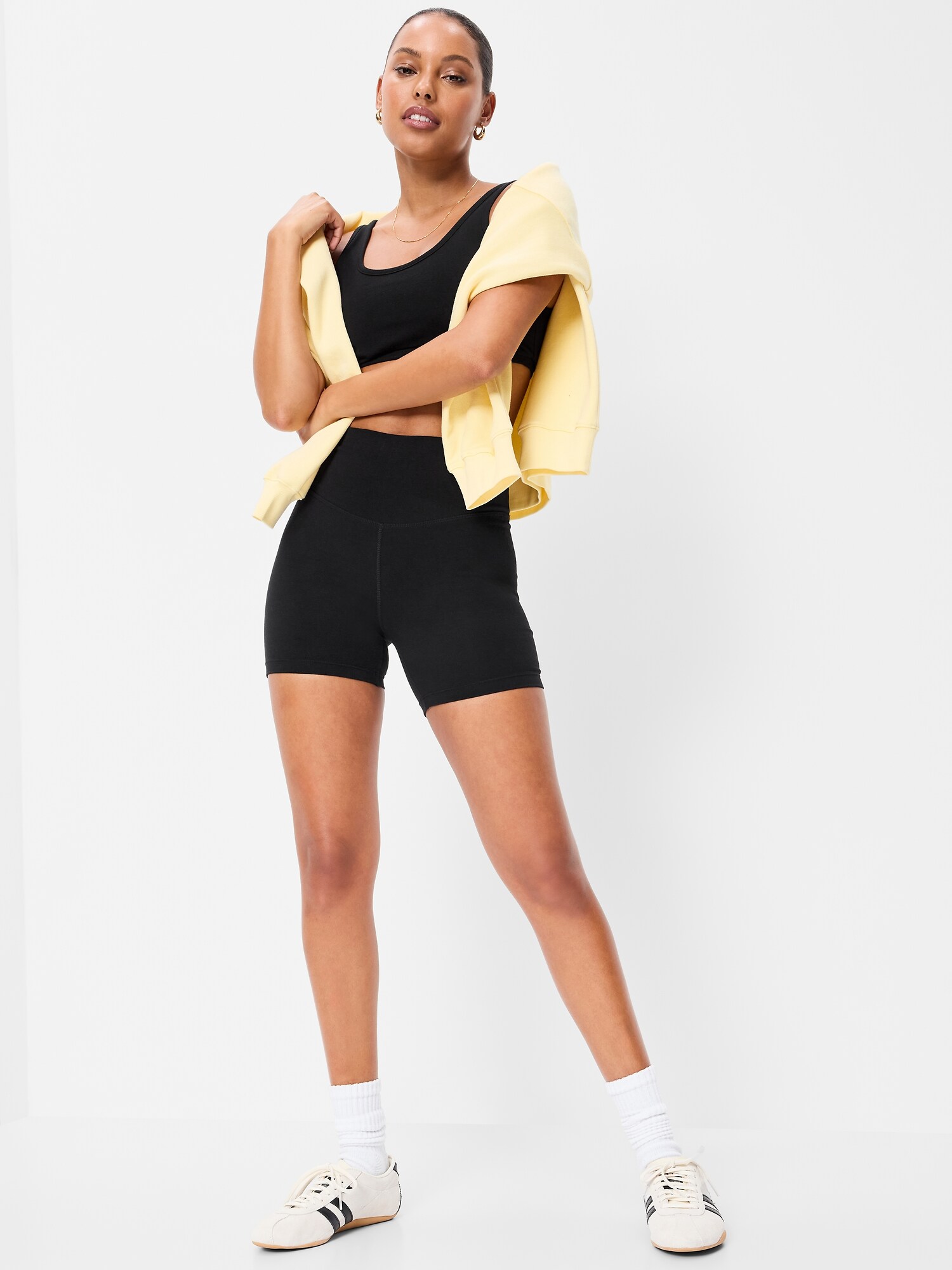 Спортивное бра PowerChill, лёгкая поддержка — Old Navy, цвет: Чёрный — фото 3