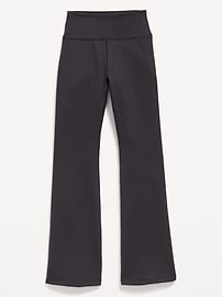 Image number 1 showing, High-Waisted StudioSmooth Flared Leggings for Girls