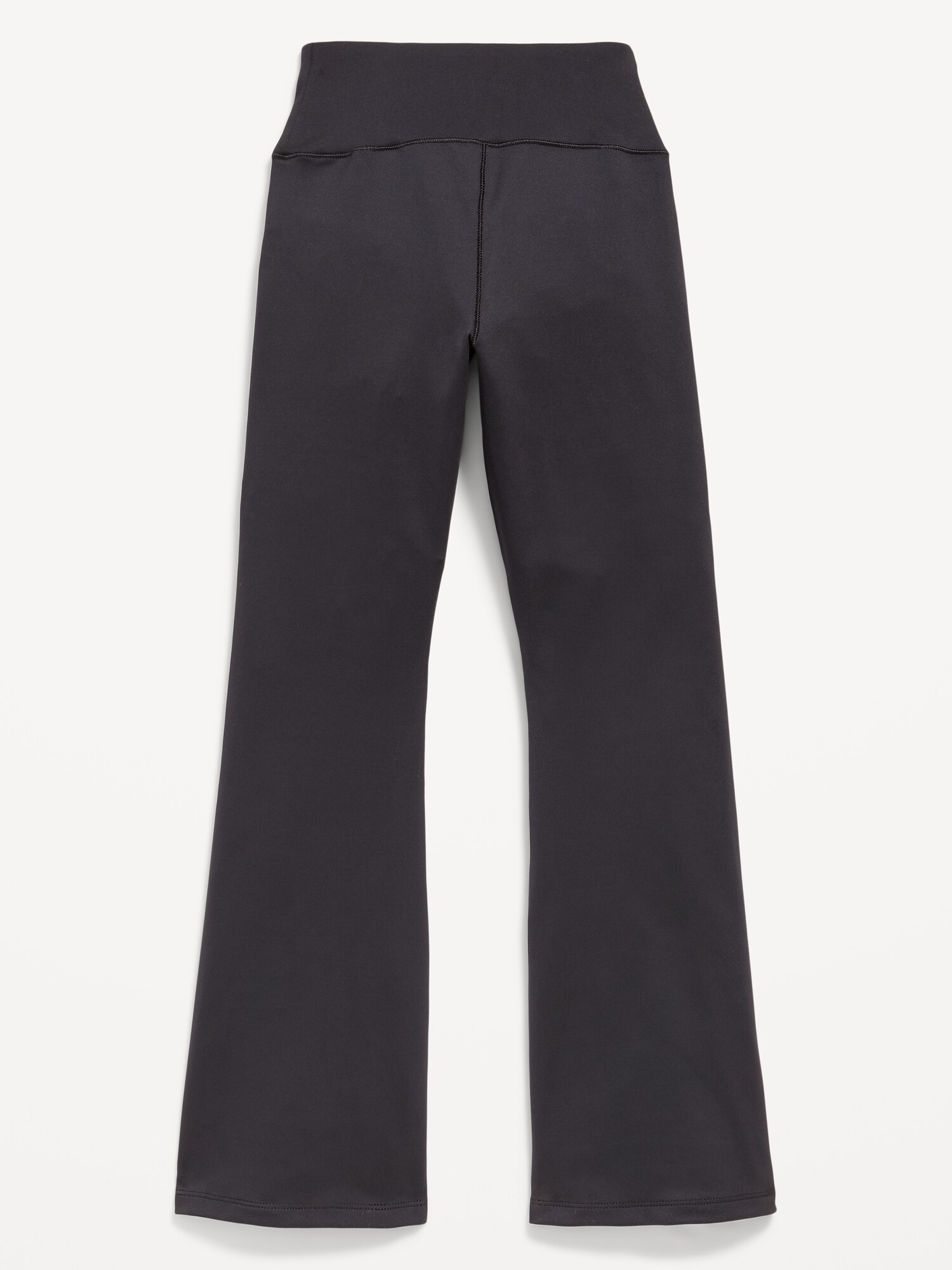 Леггинсы Old Navy High-Waisted StudioSmooth Flared Leggings для девочек, цвет: Чёрный — фото 2