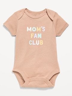 Short-Sleeve Graphic Bodysuit for Baby