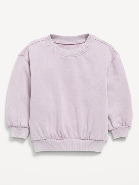 Crew-Neck Sweatshirt for Baby