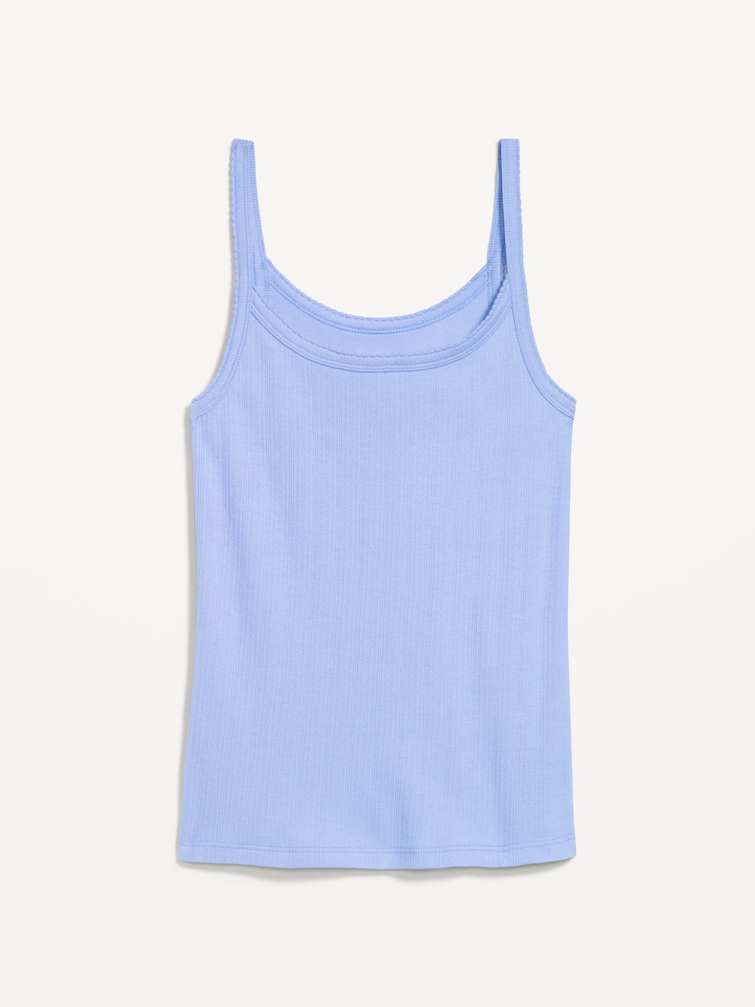 Майки, с топом на бретелях, ажурная вязка — Old Navy, цвет: Flax Flower — фото 5