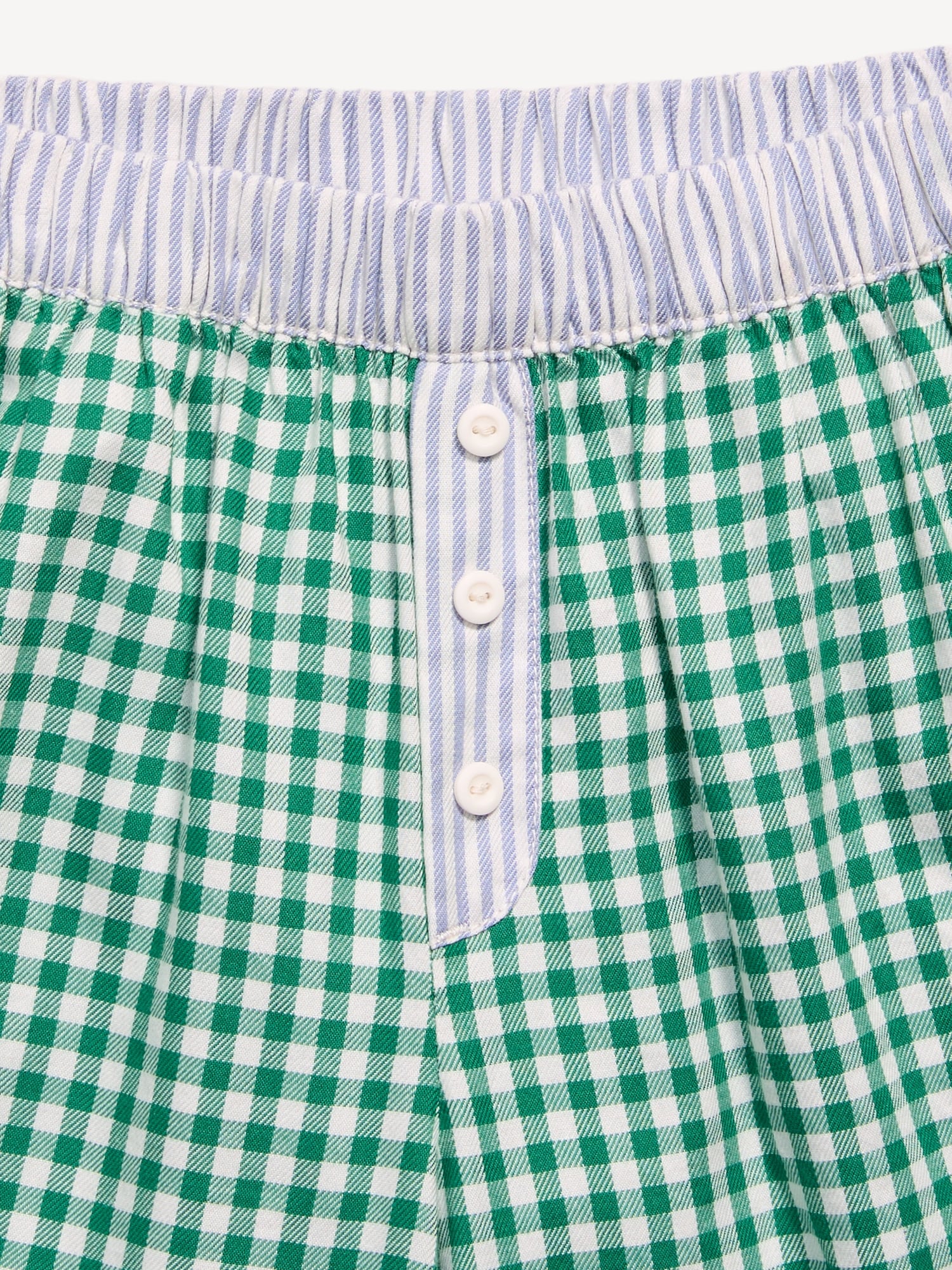 Pull-On Loose Twill Pants for Girls