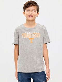 College Graphic Gender-Neutral T-Shirt for Kids
