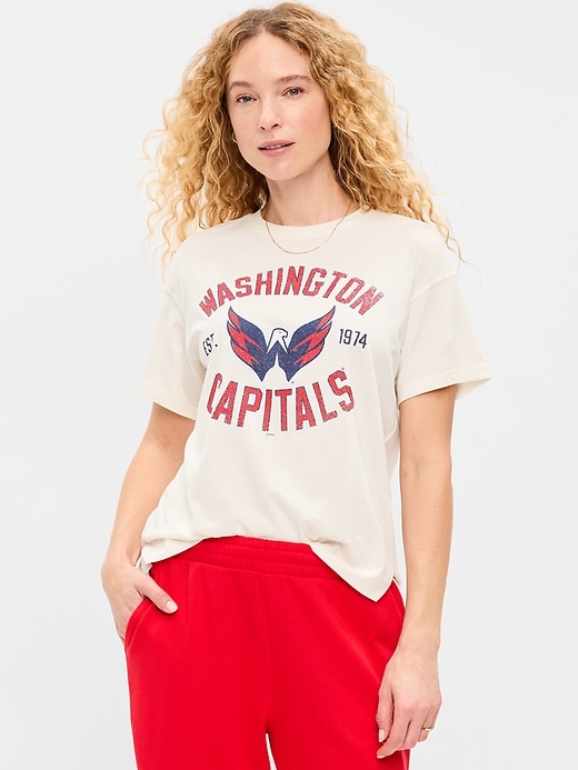 Image number 1 showing, NHL Crew-Neck T-Shirt for Women