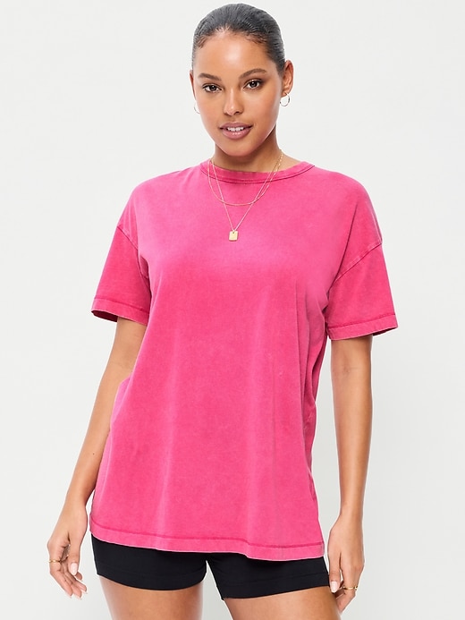 Image number 1 showing, Oversized EveryWear Tunic T-Shirt